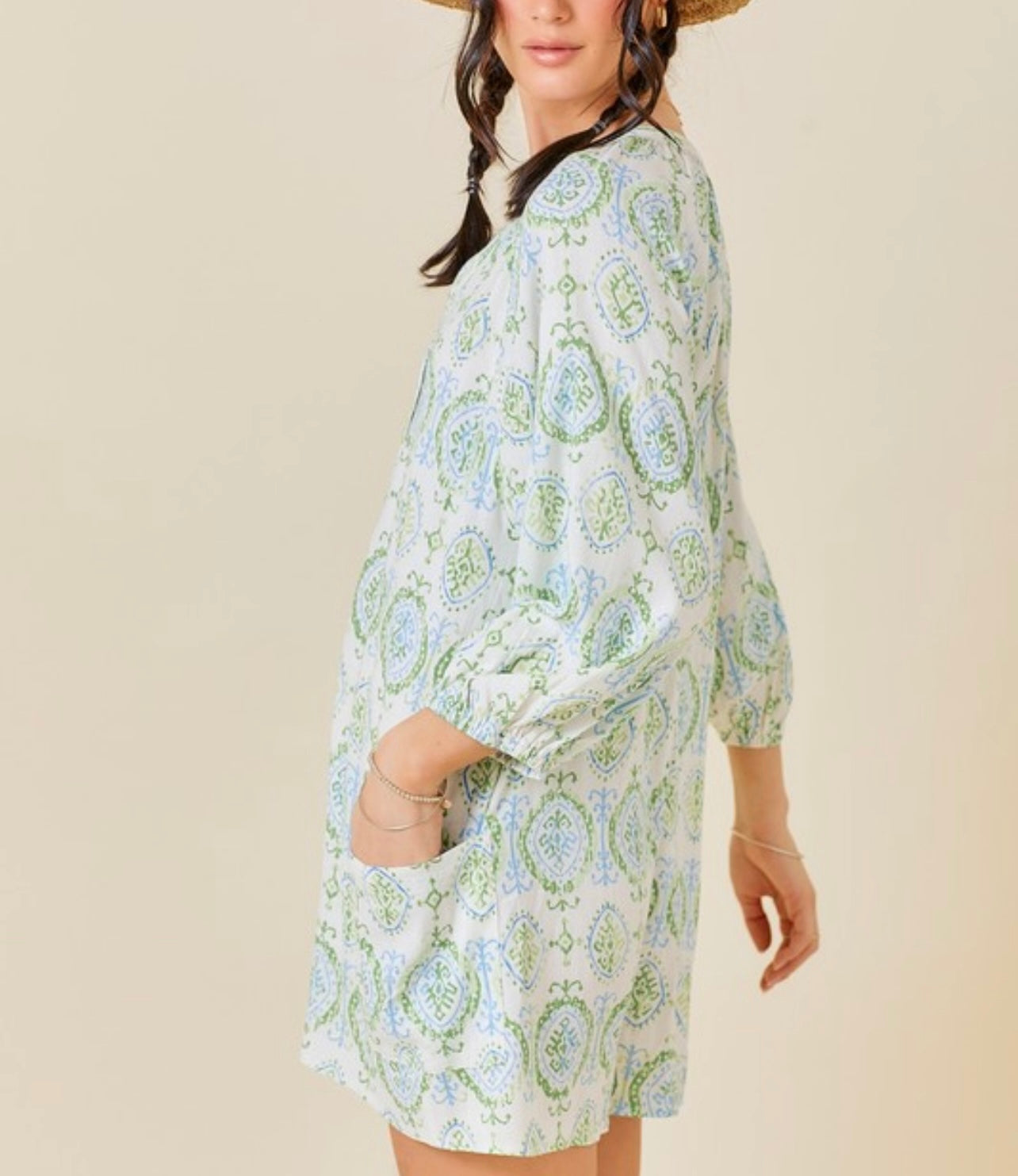 Boho Flowy Romper