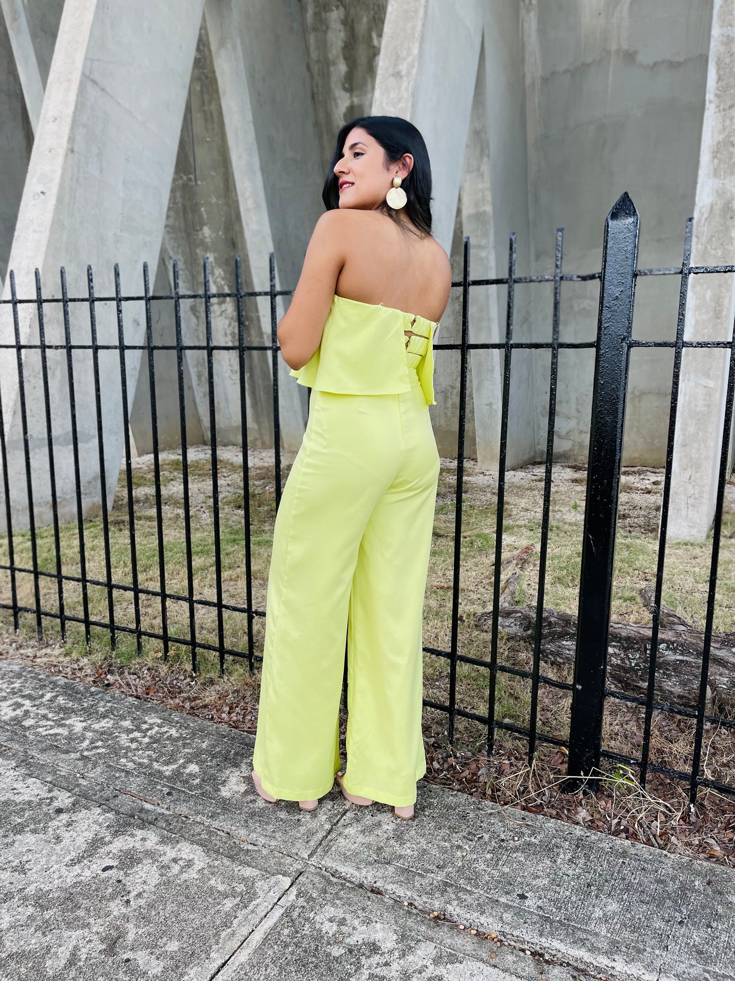 Lime Jumpsuit