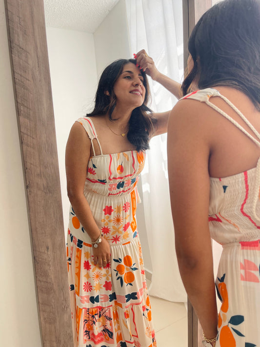 Citrus Maxi Dress